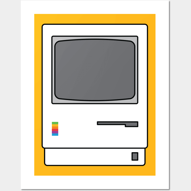 Mac Classic Wall Art by encip